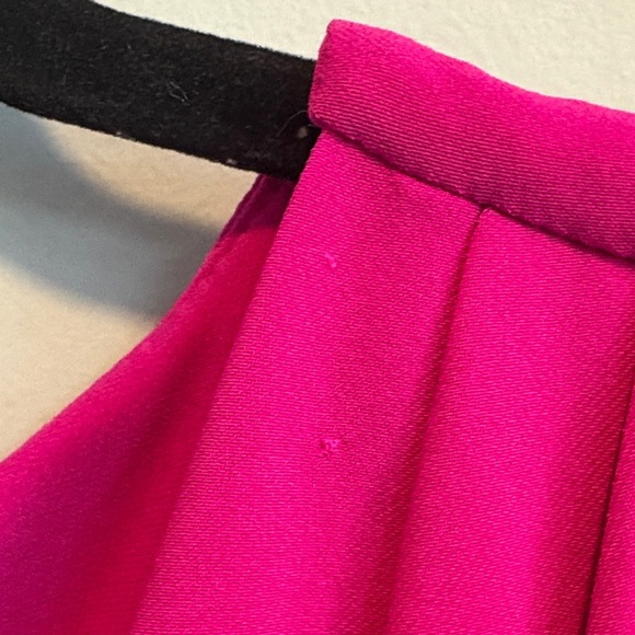 Lauren Ralph Lauren Bold Pink Midi Dress with Cowl Neck - Picture 5 of 7